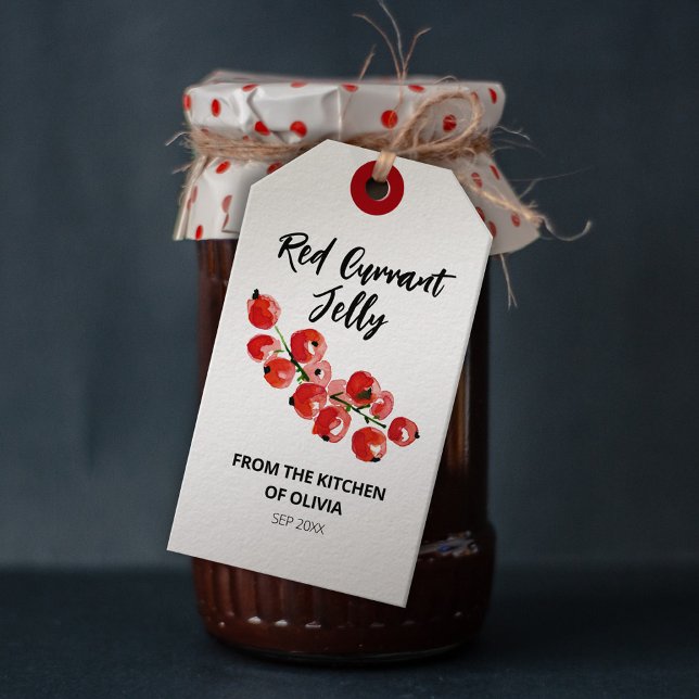 Balise cadeau Étiquette Currant Jelly (Créateur téléchargé)