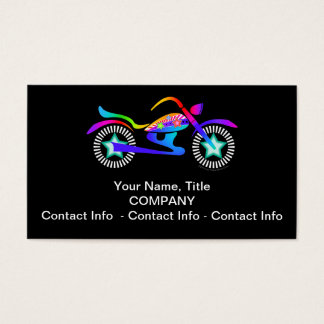 Balise cadeau ou Carte de visite de Pop Art MOTORC