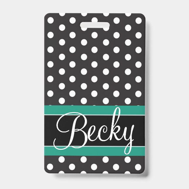 Balise de bagage à points / Badge (Avant)