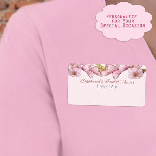 Balise de nom du Étiquette du papier de douche à l