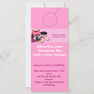 Balises de promotion AFFICHETTE DE PORTE de la pub