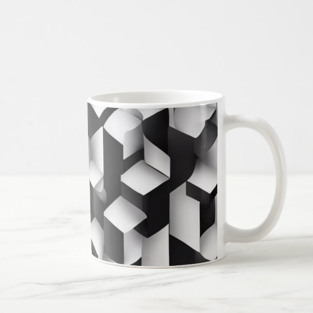 Balises géométriques - Mug texturé 3D (Droite)