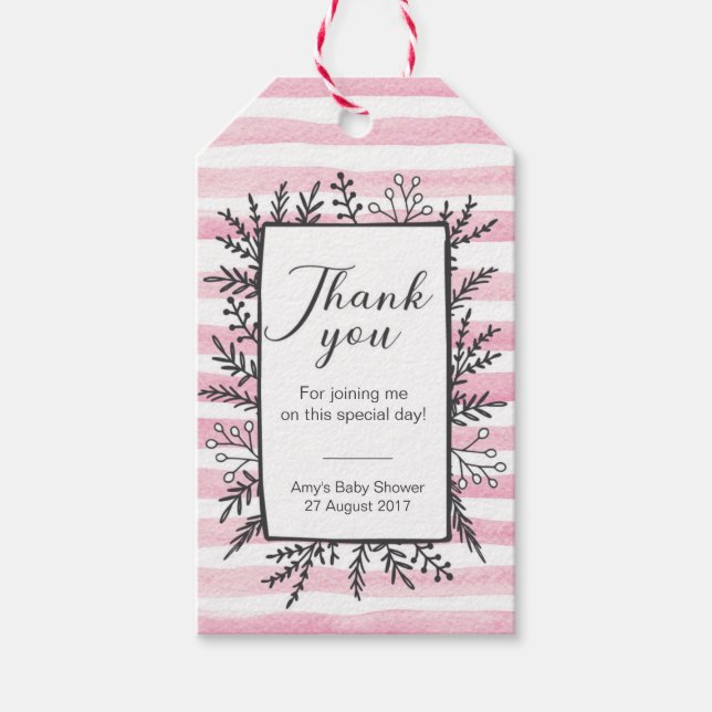 Balises Merci | Favoriser les étiquettes bandes ro (Devant)