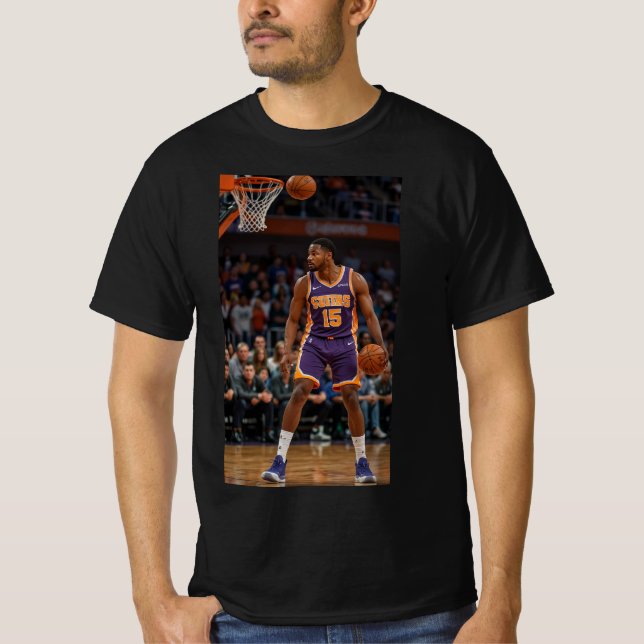 Ball is Life : Classic Basketball Player T-Shirt (Devant)