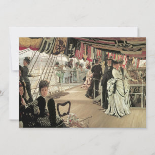 Balle à bord par James Tissot, Art victorien