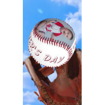 #1 Papa Fête des pères Photo Baseball