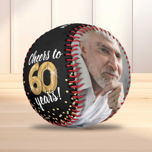 Balle De Baseball À 60 ans, santé ! - Photo de 60e anniversaire