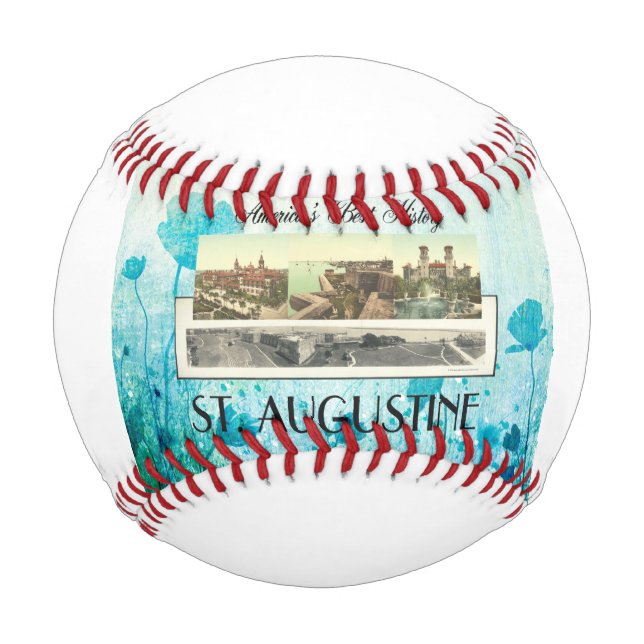 Balle De Baseball ABH St. Augustine (Devant)