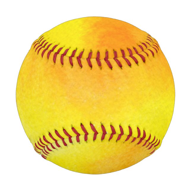 Balle De Baseball Abstrait aquarelle peinte à la main arrière - plan (Devant)