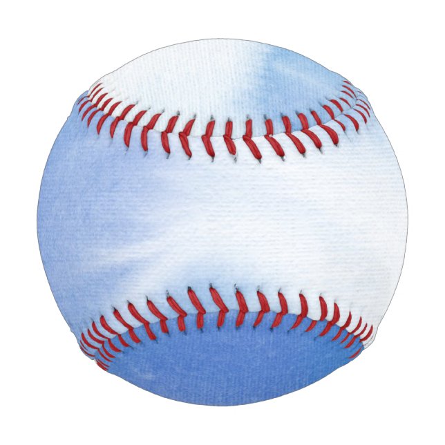 Balle De Baseball Abstrait aquarelle peinte à la main arrière - plan (Devant)