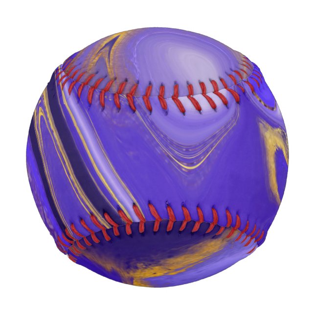 Balle De Baseball abstrait de motif. (Devant)