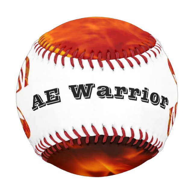Balle De Baseball AE Warrior Baseball (Devant)