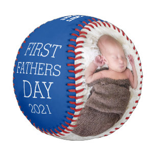 Balle De Baseball Ajouter une photo à la première Fête des pères