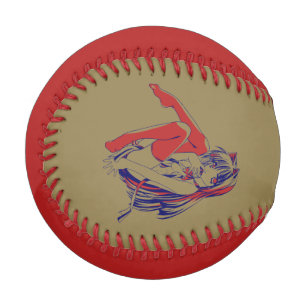 Balle De Baseball Américain Manga Neko Catgirl Kawaii Anime