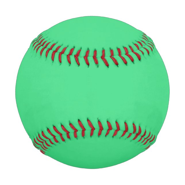 Balle De Baseball Android vert (couleur unie)  (Devant)