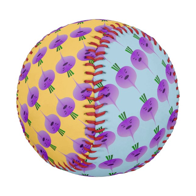 Balle De Baseball Angry Turnip par Kenneth Yoncich (Angle)