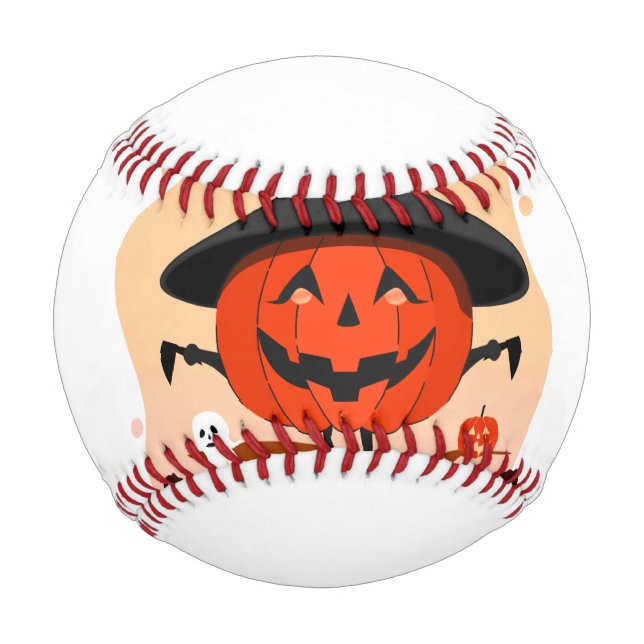 Balle De Baseball Appel de l'Esprit d'Halloween (Devant)