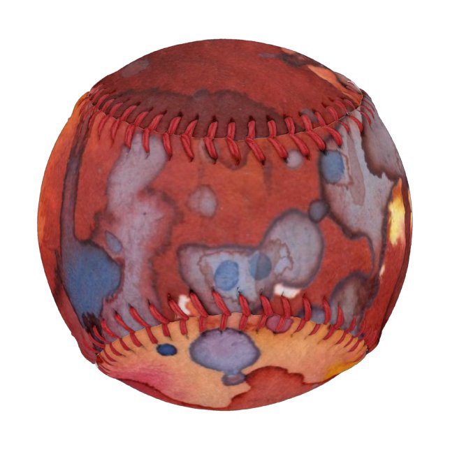 Balle De Baseball Aquarelle arrière - plan 7 (Devant)