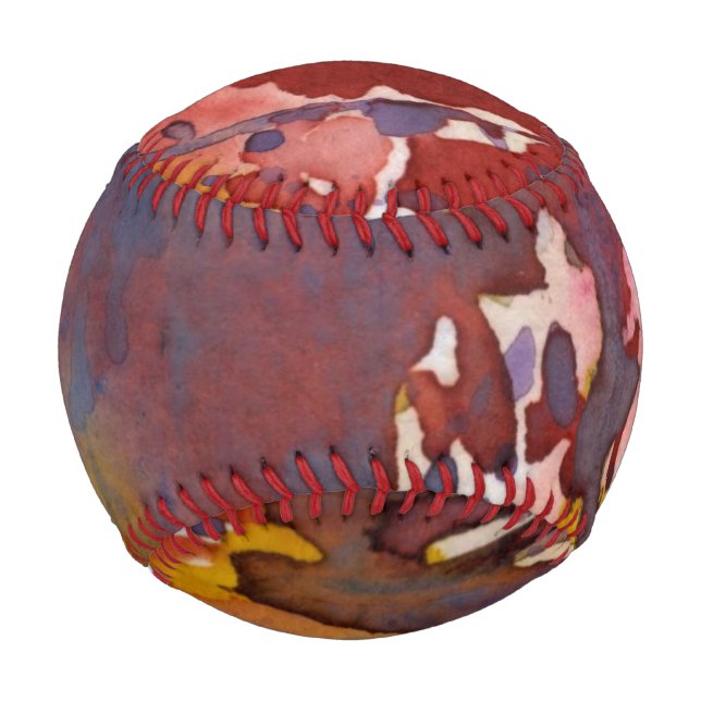 Balle De Baseball Aquarelle arrière - plan 8 (Devant)