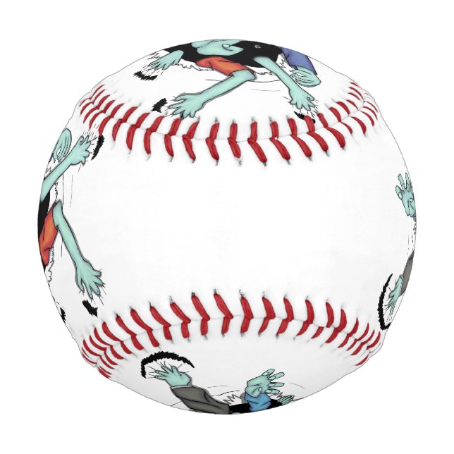 Balle De Baseball Armoiries de Zombie (Devant)