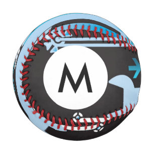 Balle De Baseball Arrière - plan de demi-teinte technique Monogramm