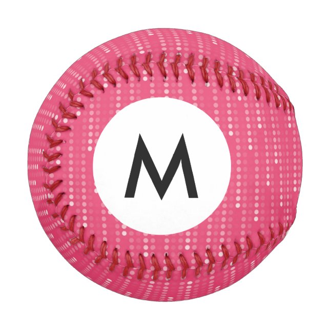 Balle De Baseball Arrière - plan Monogram Honeysuckl (Devant Gauche)