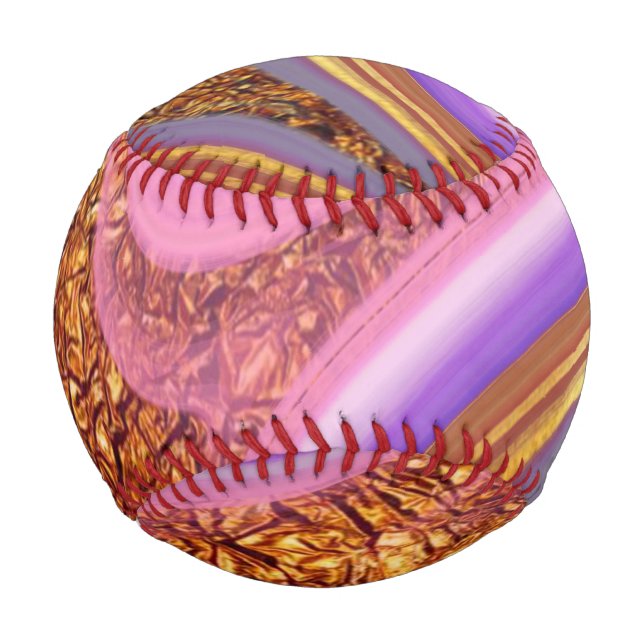 Balle De Baseball art de couleur vibratoire (Devant)