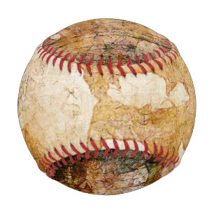Balle De Baseball art grunge floral vintage texture arrière - plan