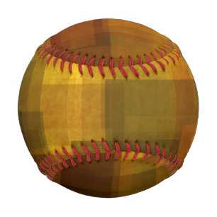 Balle De Baseball art vintage coloré abstrait géométrique
