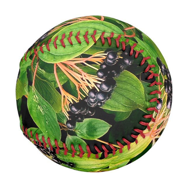 Balle De Baseball Baies noires (Devant Droite)