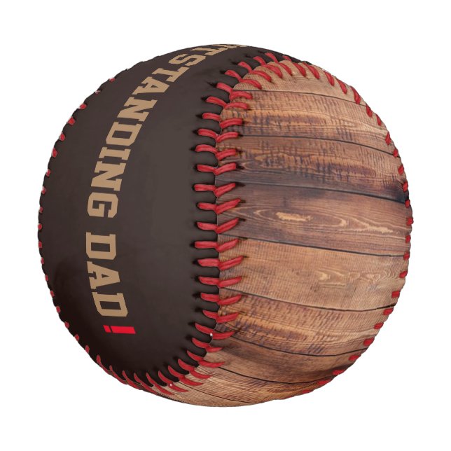 Balle De Baseball Bal de baseball surprenant Papa 'Game Ball' (Angle)