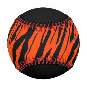 Balle De Baseball Bande de Tiger Baseball Noir