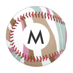Balle De Baseball Bandes rétro
