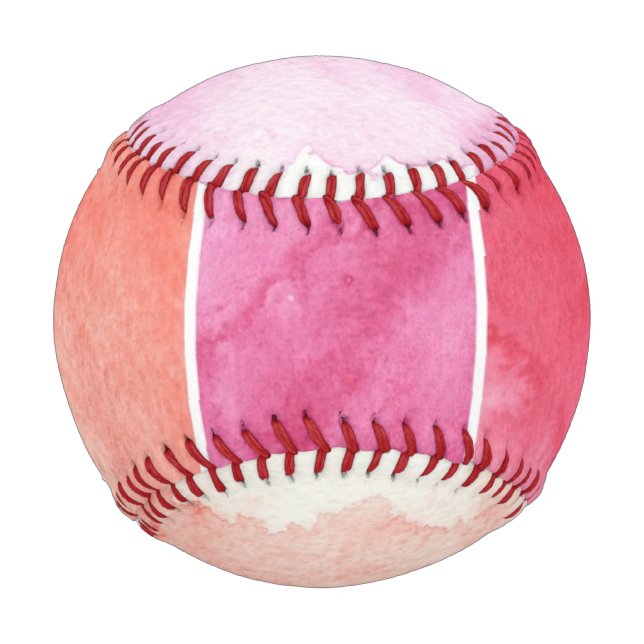 Balle De Baseball bannières aquarelle arrière - plan pour votre conc (Devant)
