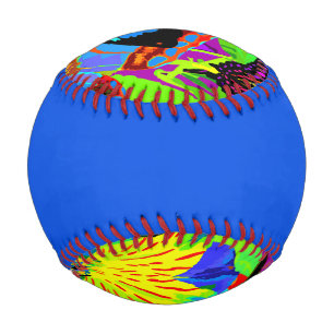 Balle De Baseball Base-ball de nature d'art de bruit