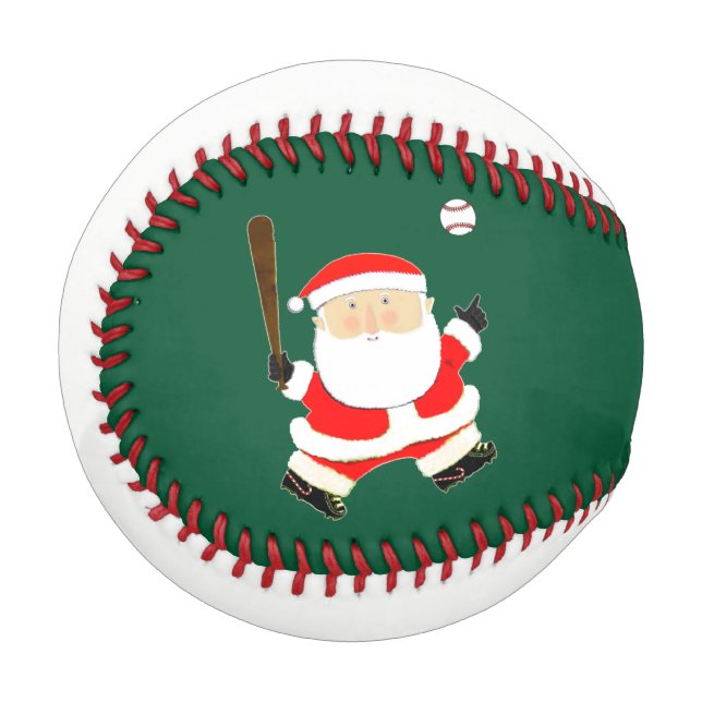 Balle De Baseball Base-ball Noël Keepsaké (Devant Gauche)