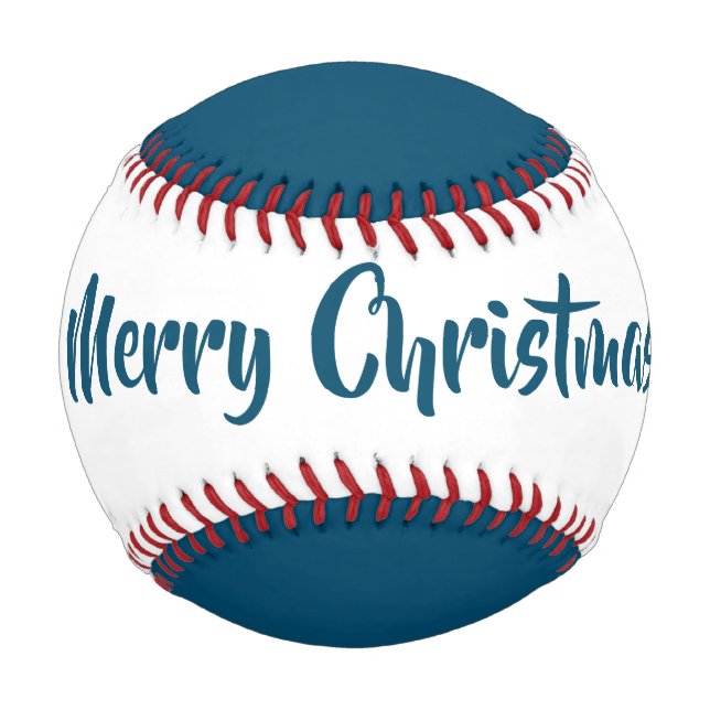 Balle De Baseball Baseball de Noël par dalDesignNZ (Dos)