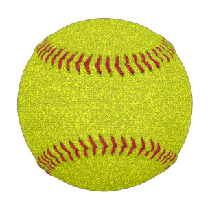 Balle De Baseball Baseball de pluie jaune