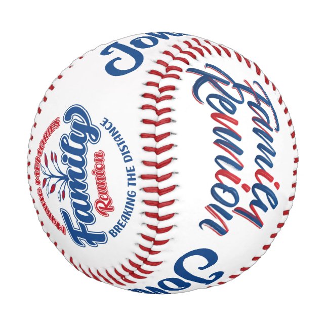 Balle De Baseball Baseball de réunion de famille  (Angle)