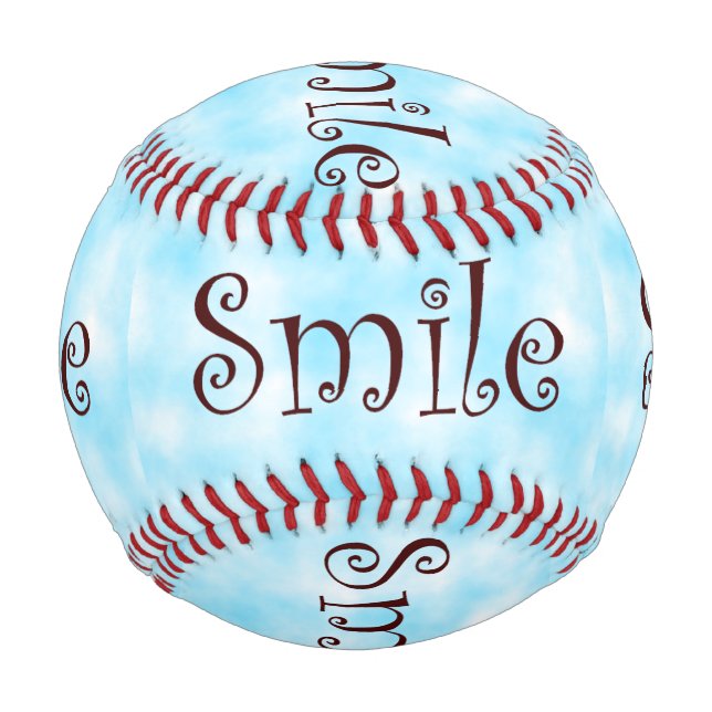 Balle De Baseball Baseball de sourire (Devant)