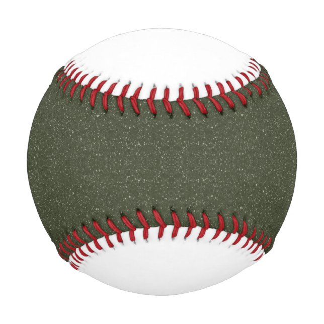 Balle De Baseball Baseball de texture verte de mousse personnalisée (Dos)
