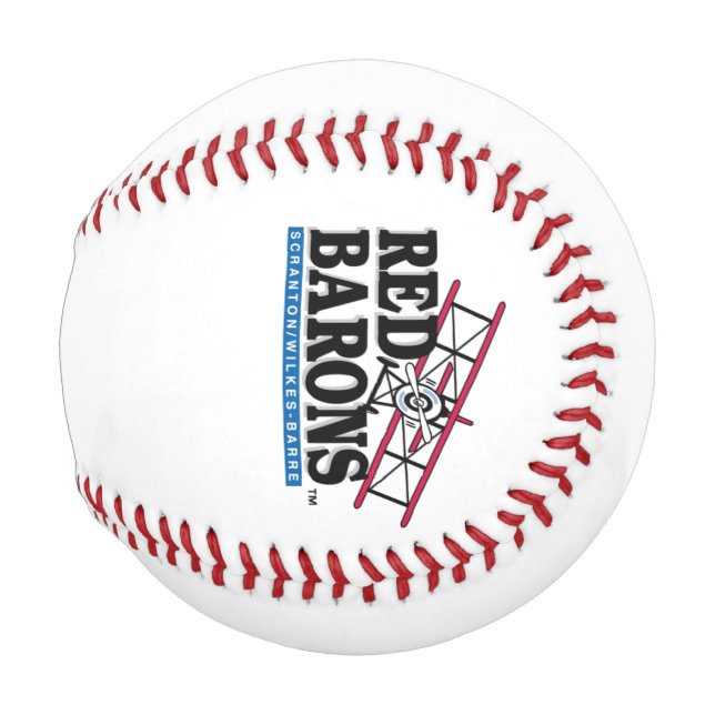 Balle De Baseball Baseball des Scranton/Wilkes-Barre Red Barons (Devant Droite)