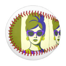 BASEBALL - DESIGN MODERNE DU MILIEU DU SIÈCLE.
