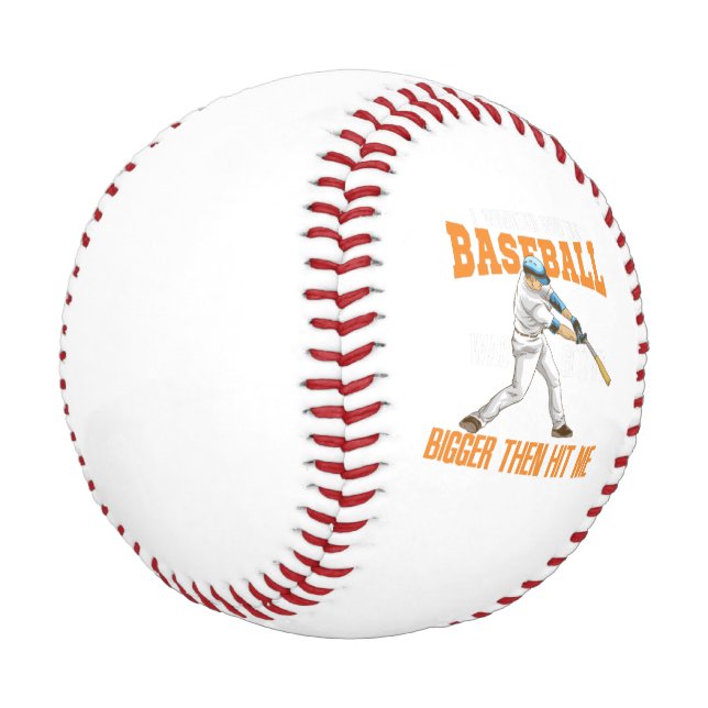 Balle De Baseball Baseball - Le baseball devient plus grand (Angle)