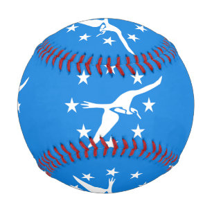 Balle De Baseball Baseball patriotique avec drapeau de Corpus Christ
