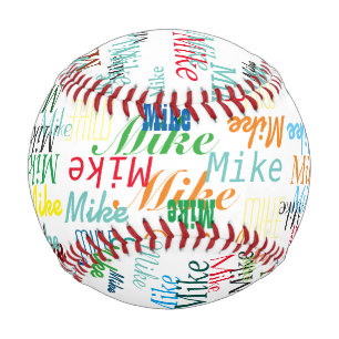 Balle De Baseball baseball personnalisé avec son nom