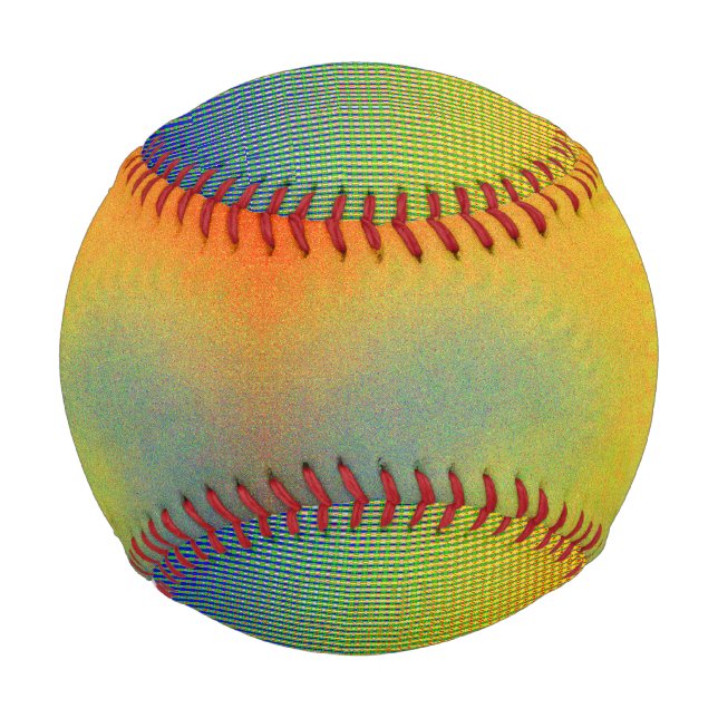 Balle De Baseball Baseball psychédélique (Devant)