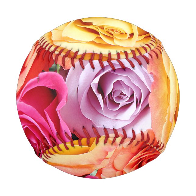 Balle De Baseball Baseball rose (Devant)
