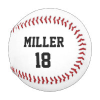Baseball Sports NOM NUMÉRO Ball Game Team