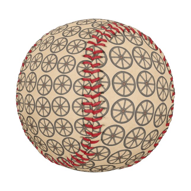 Balle De Baseball Baseball sur roue Wagon personnalisé (Angle)